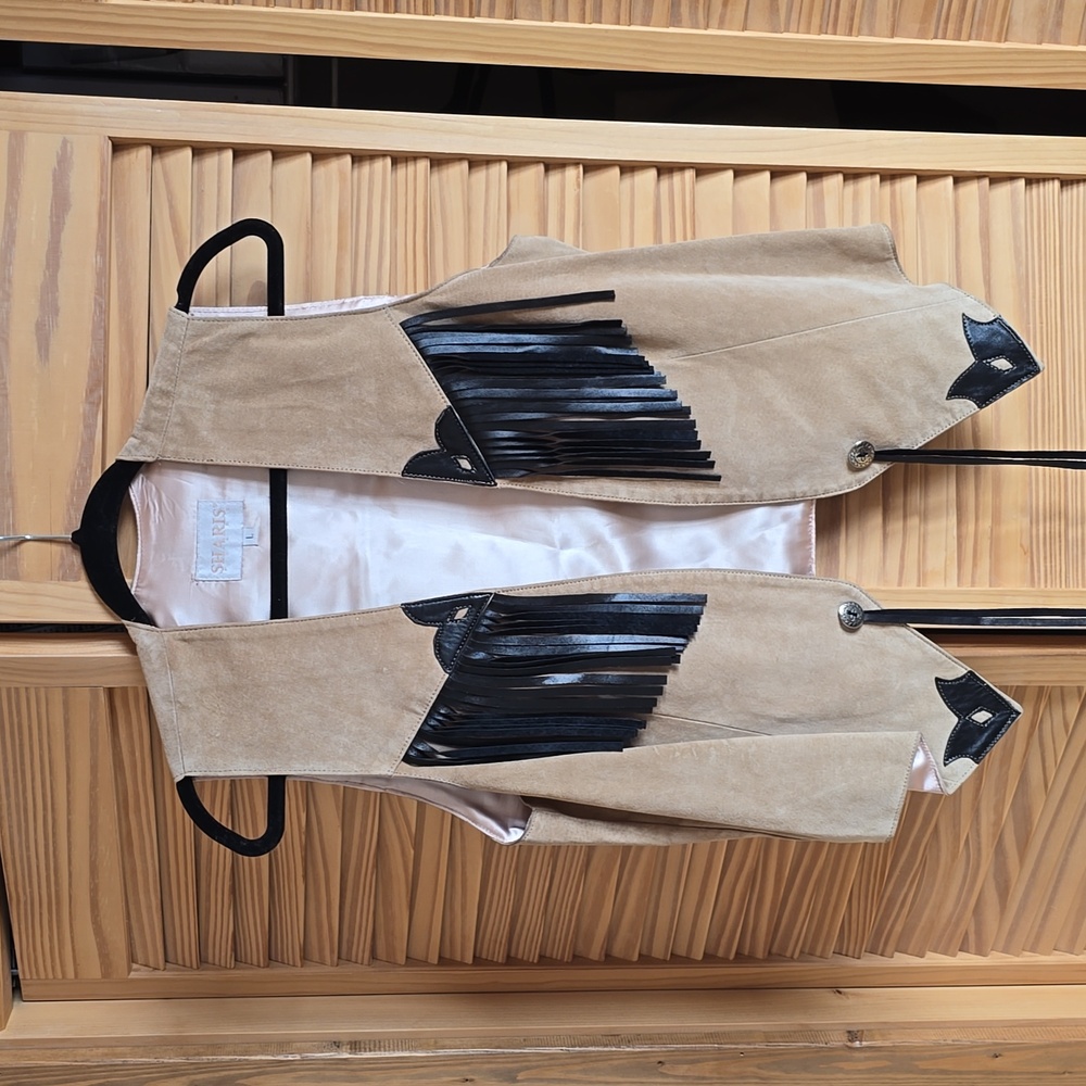 SHARIS PLACE Leather Vest